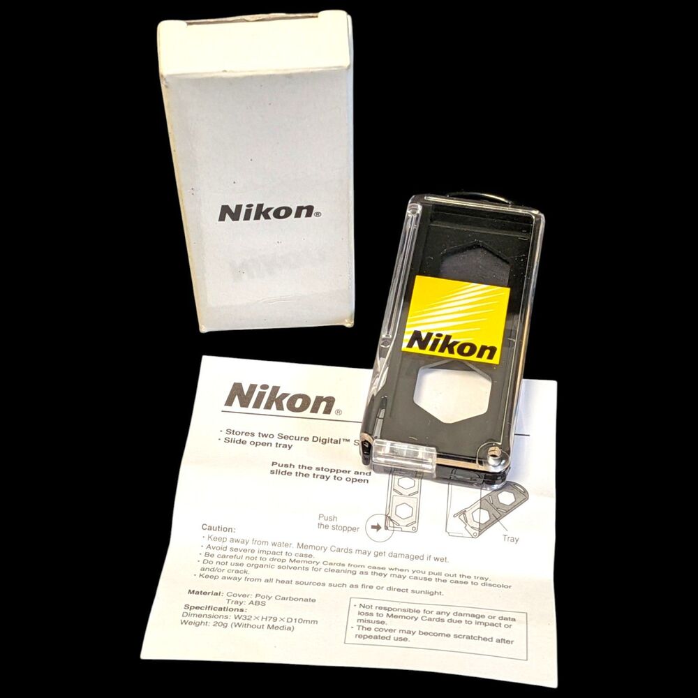 NIKON CAMERA SD CARD HOLDER HEAVY DUTY